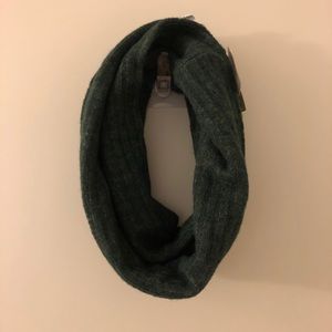 Bujibaja dark green Knit circle scarf